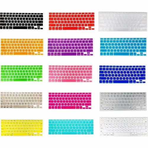 Чехол для клавиатуры Apple Macbook Air 11 13 Pro Retina Touch Bar 12 15 дюймов A1932 A1466 A1989 | Компьютеры и
