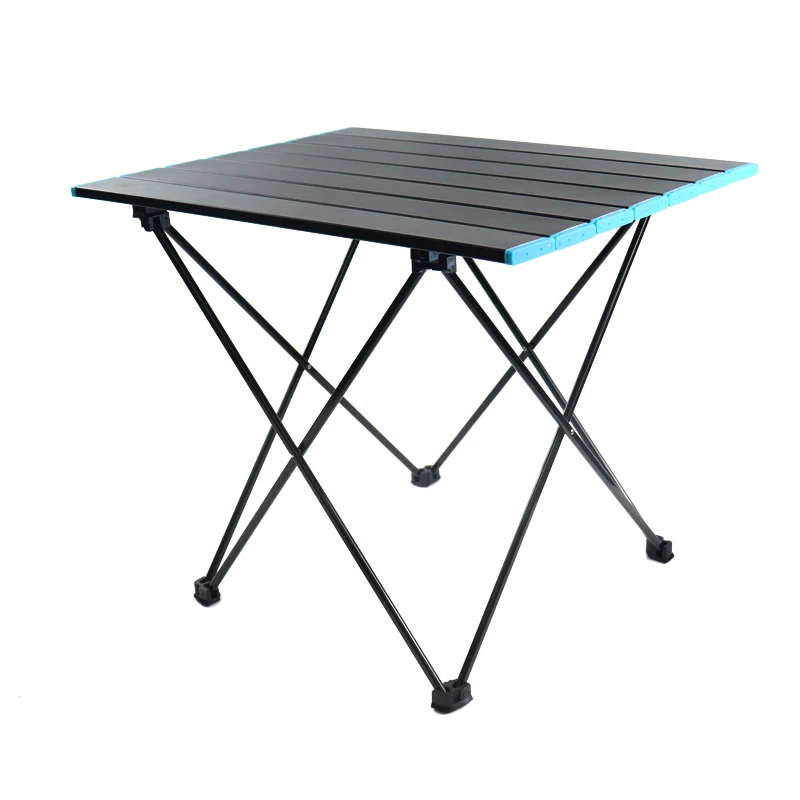 Сверхлегкий Алюминий Таблица открытый складной стол стул набор для столовой