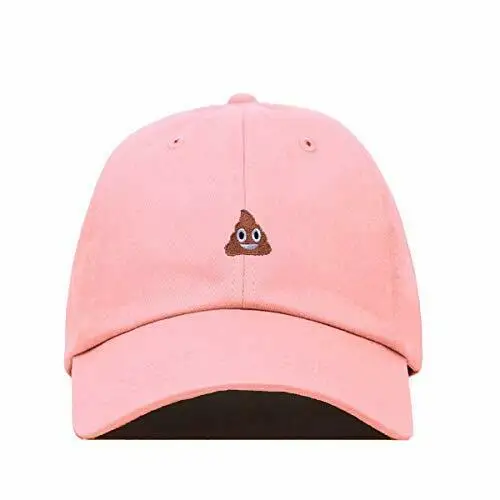 Бейсбольная кепка с принтом Poop хлопковая Регулируемая Кепка для папы|Мужские