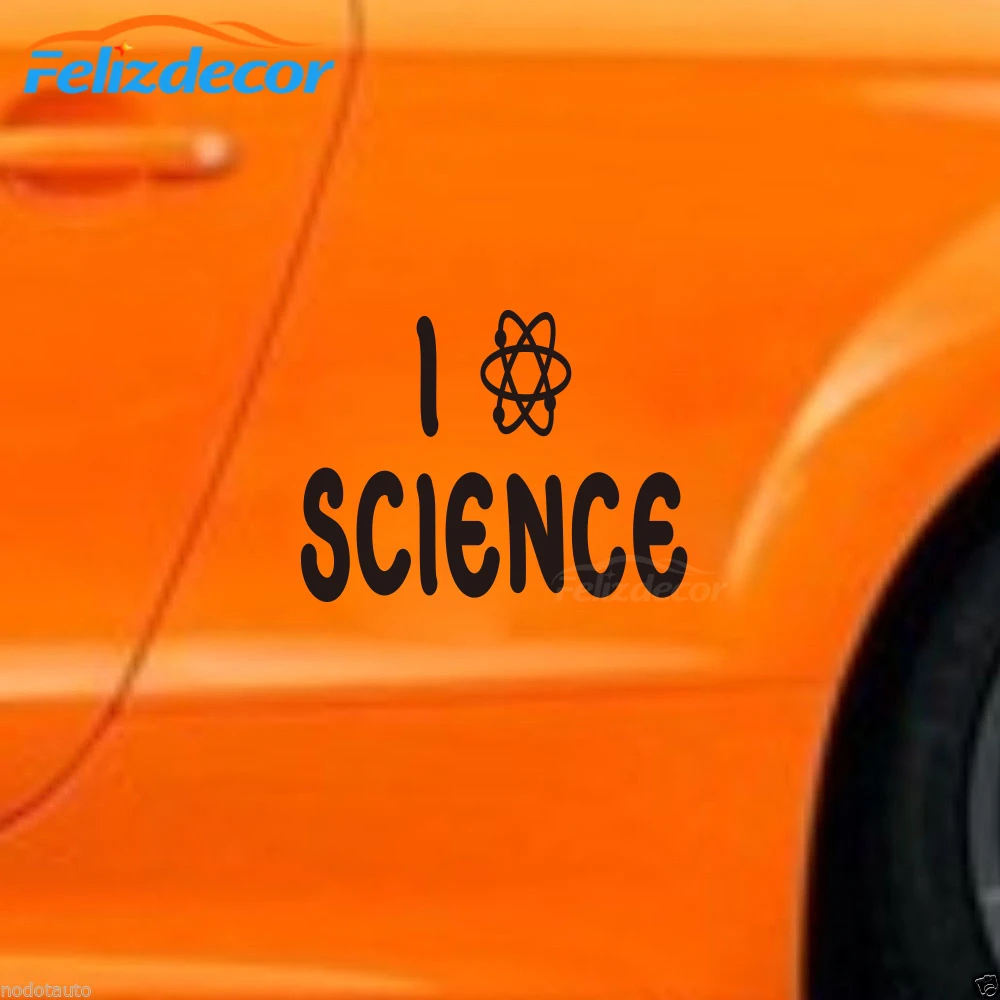 I Atom Science любовь исследование работы автомобиля кузова наклейки для окна двери