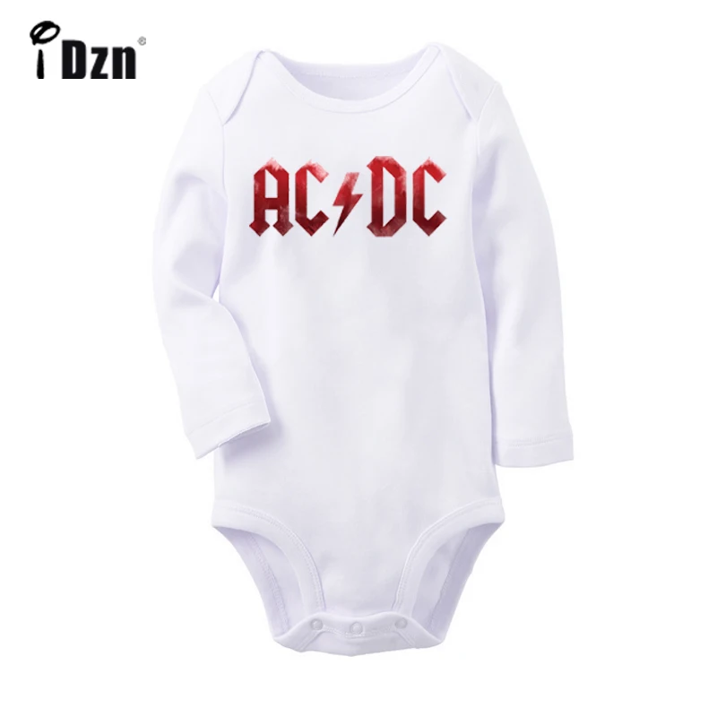 JcBaby397WC U2 альтернатива рок-группа ACDC Armin Van Buuren DJ вентиляторы Новорожденный ребенок боди малыш комбинезоны с длинными рукавами хлопок одежда - Цвет: JcBaby397WC