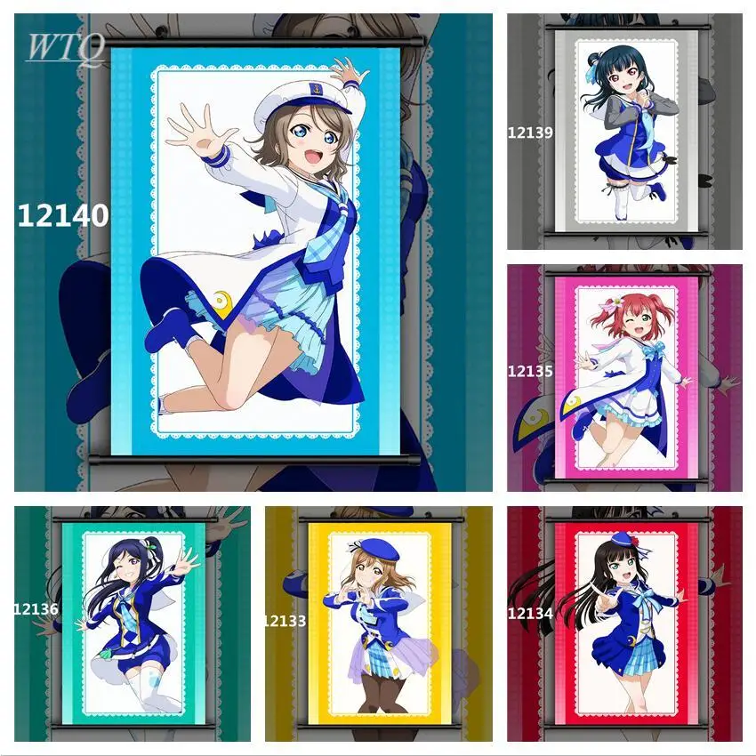 

LoveLive!Sunshine!! HD Print Wall Poster Anime Posters Canvas Painting Wall Decor Posters Wall Art Picture Decor Home Decor