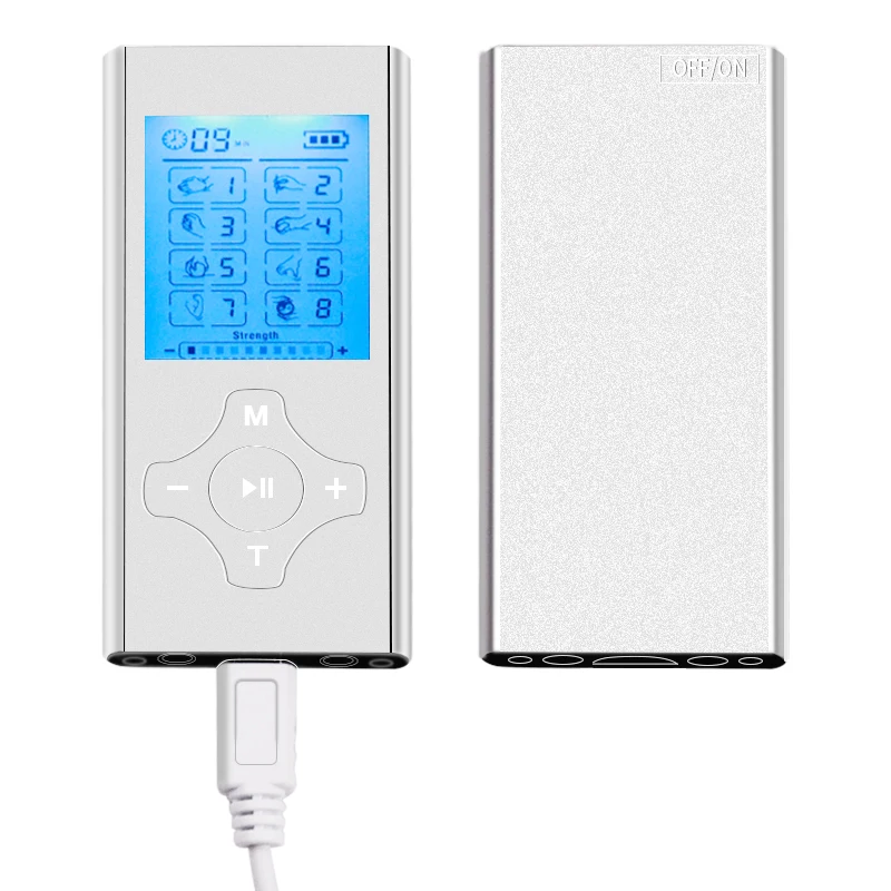 Электрический стимулятор мышц с двойным выходом цифровой терапевтический