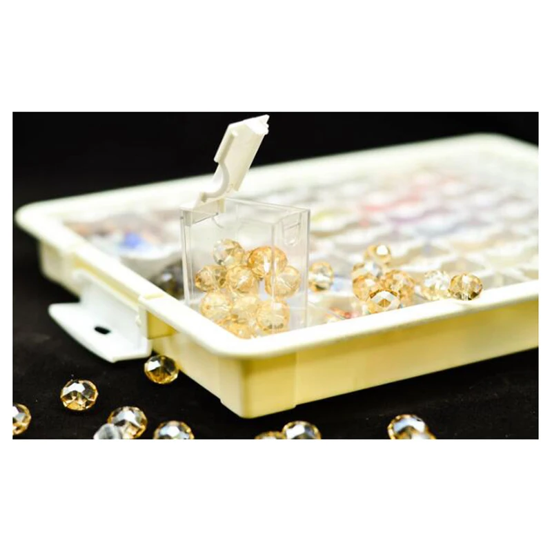 

42/50/78 pcs Diamond Painting Cross Stitch Tool Beads Container Diamond Embroidery Storage Accessory Mosaic Convenience Box
