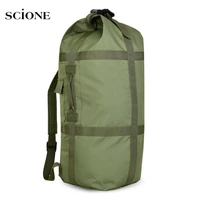 80l tactical mountaineering bag men hiking camping backpack outdoor sports travel bag fishing trekking rucksack x135a