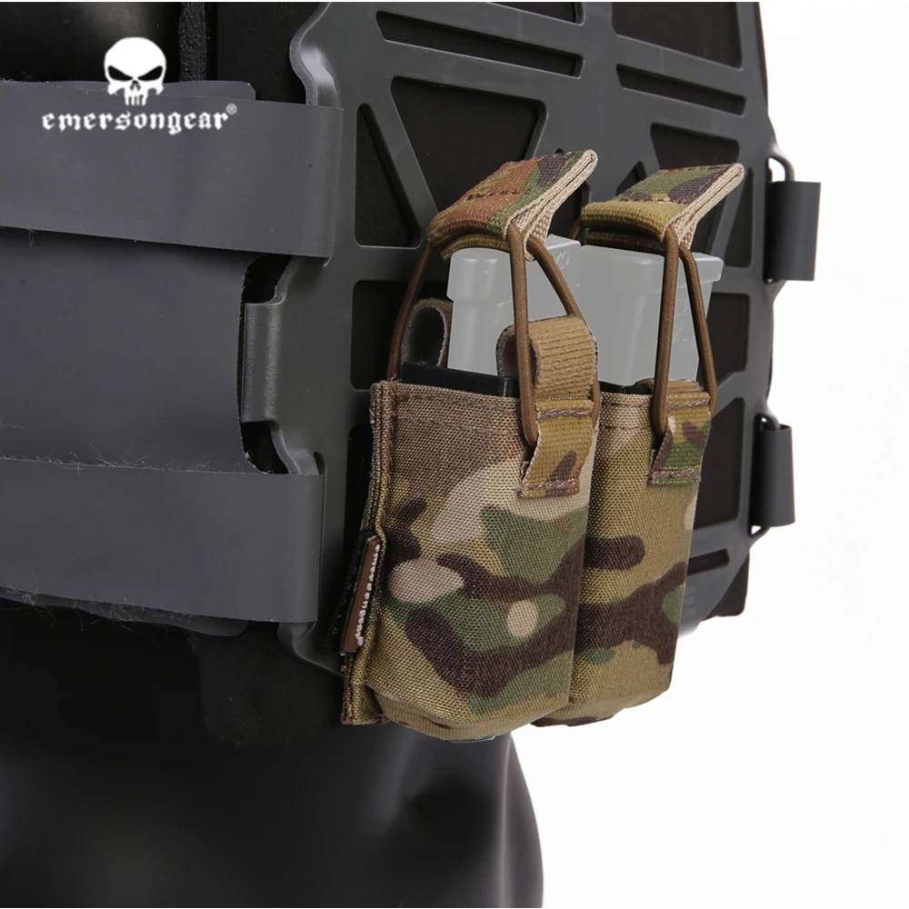 Emersongear Emerson двойной подсумок для SS Vest 556 762 подсумок для страйкбола охотничьего подсумок