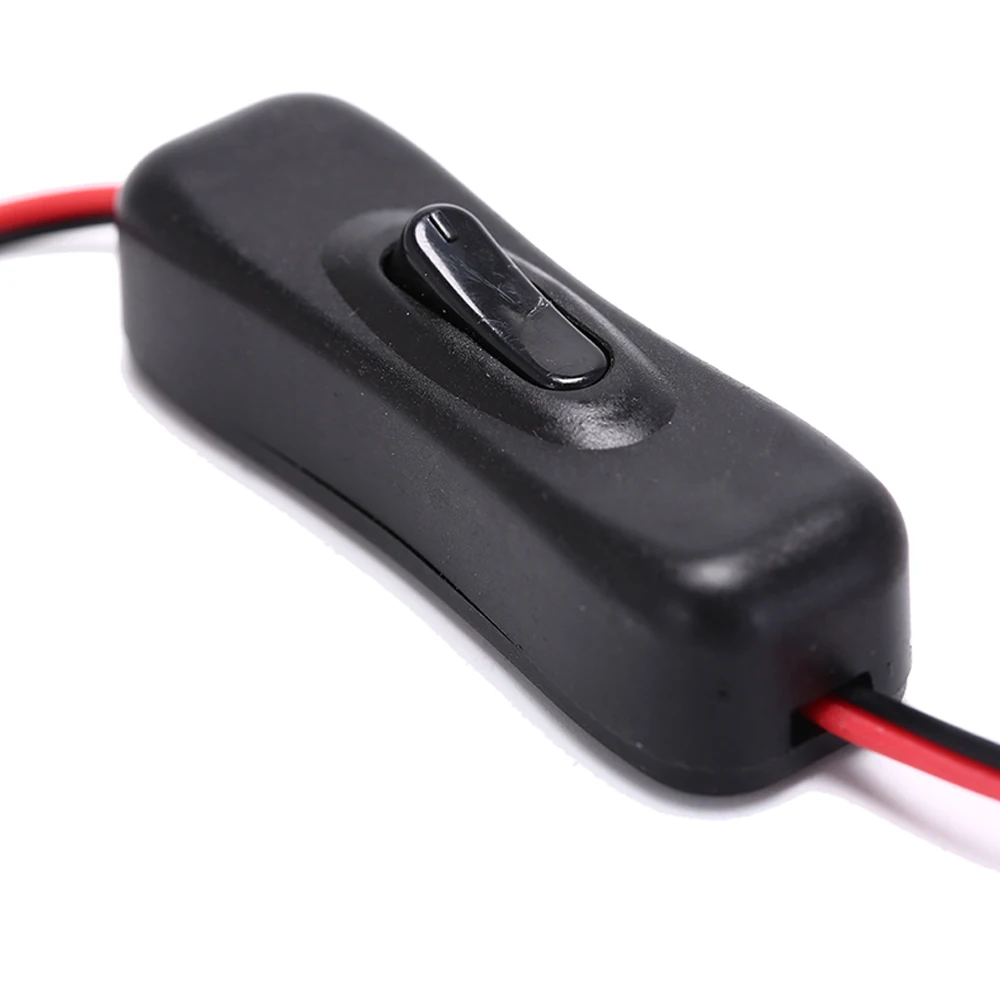 10 шт./лот переключатель светодиодной ленты вкл./выкл. с гнездовым кабелем питания