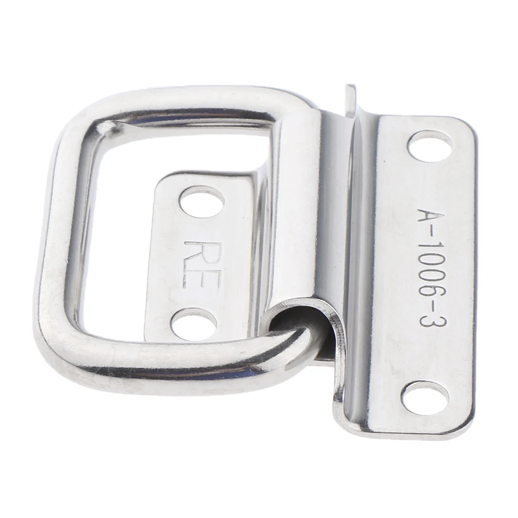 

Polished Boat Hatch Locker Lift/Pull Ring Handle - Marine 316 Stainless steel