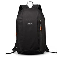 mens golf backpack leisure tide bag small bag zipper waterproof lightweight small portable mens backpack