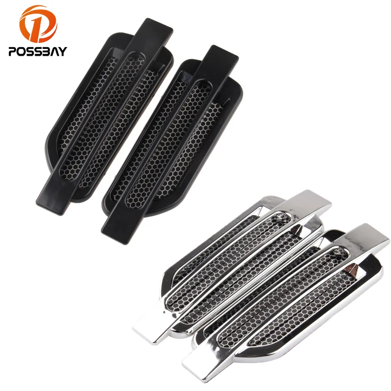 Автомобильные декоративные наклейки POSSBAY на крыло вентиляционного отверстия