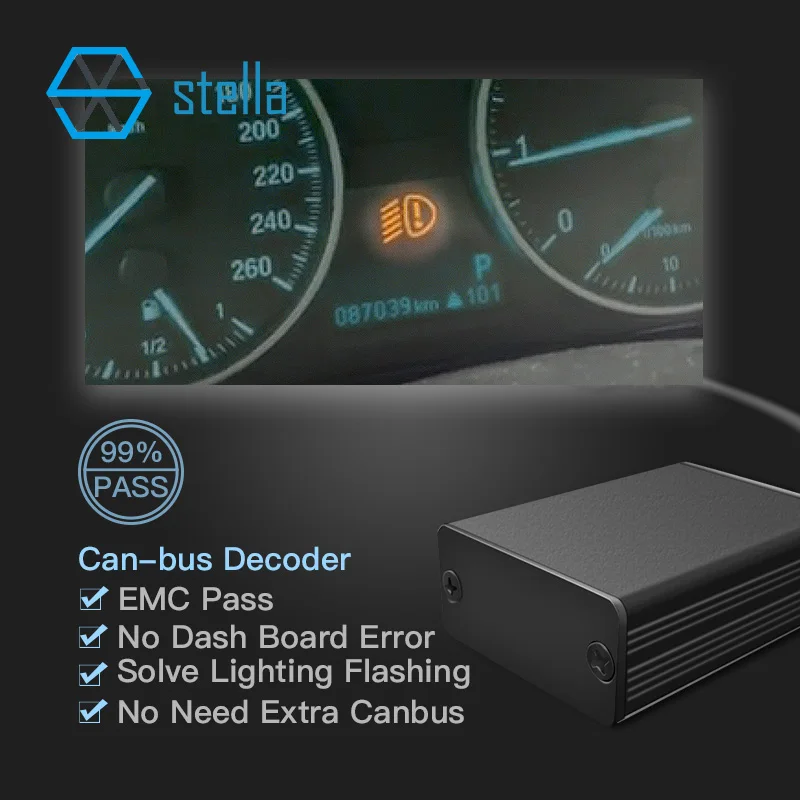Лампы Stella без ошибок LED для автомобилей H7 CANBUS H8 H11 H4 9012 CAN BUS декодер предупреждающий отменитель лампы для фар и противотуманных фар.