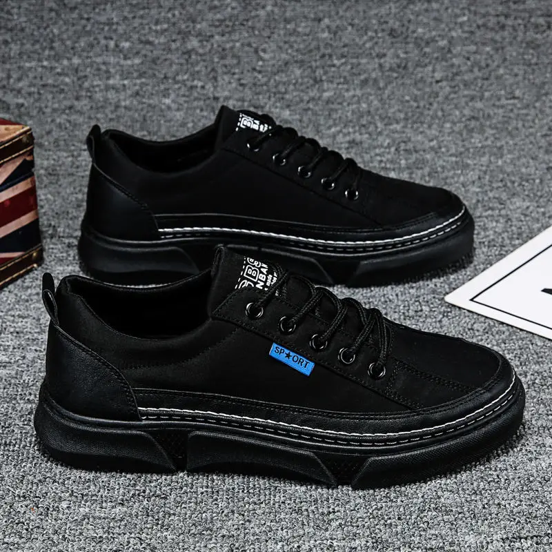 

Men Casual Shoes Breathable Leather Casual Shoes Men's Casual Board Shoes Zapatillas Hombre Lace-up Mens Shoes Casual