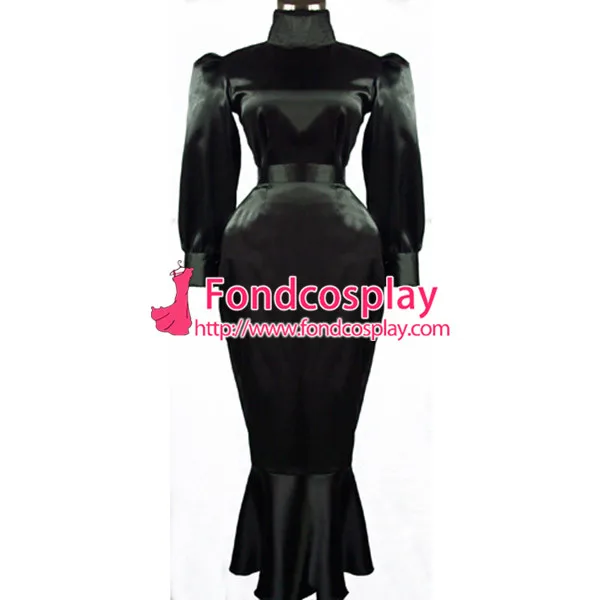 

Sissy Maid Dress Fetish Satin Uniform Cosplay Costume Tailor-made[G060]