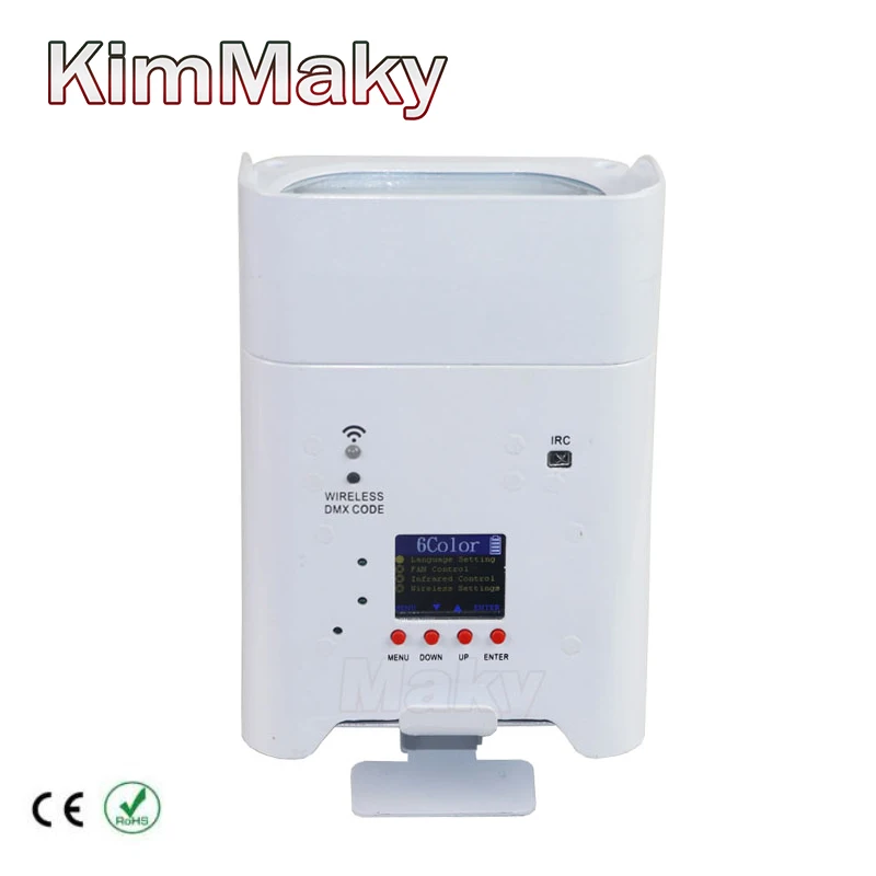 Бесплатная доставка Образец заказа Фотооборудование для диджея 6x18 Вт 6 дюймов