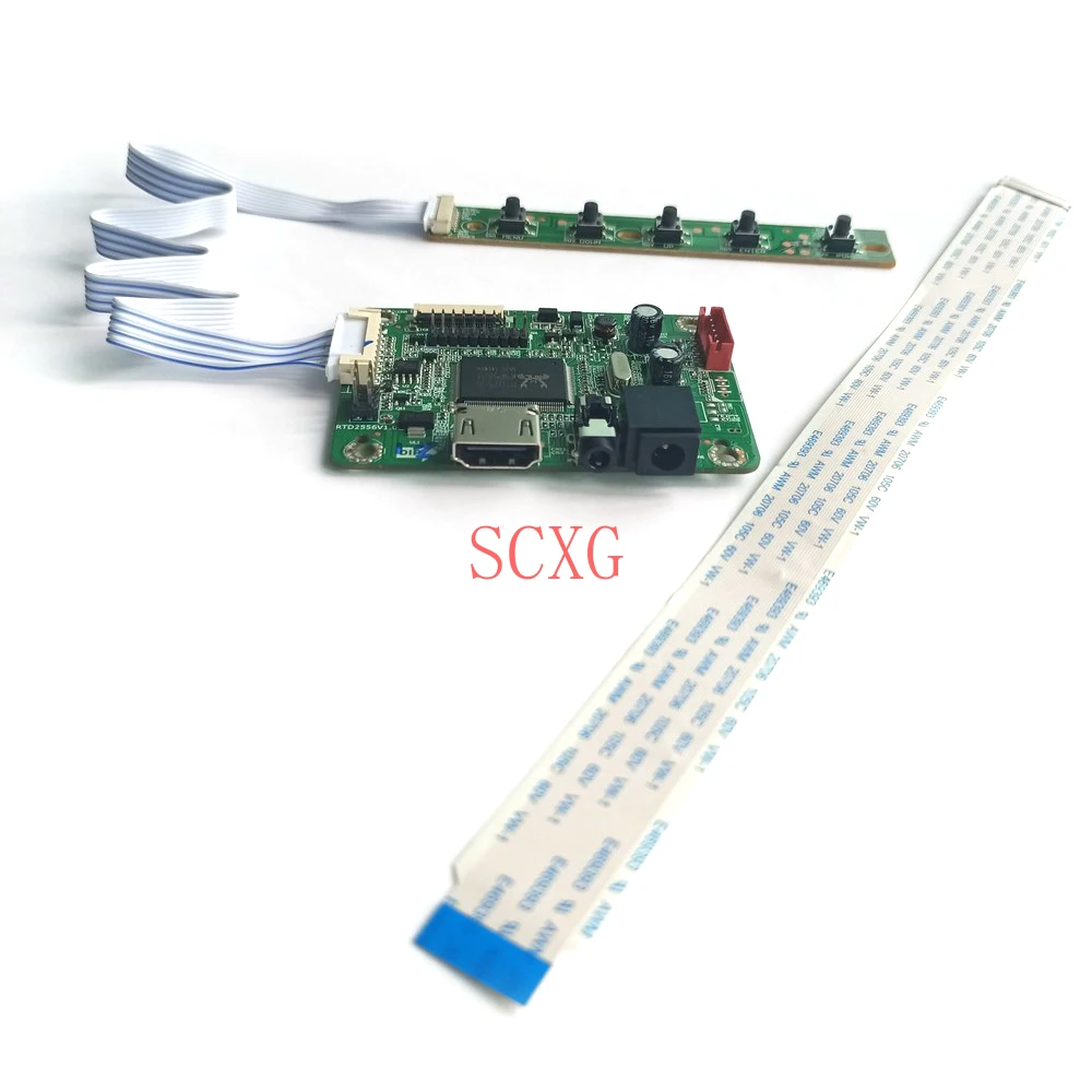 

Screen drive controller board LED Matrix EDP-30Pin Laptop 1366*768 Fit HB133WX1-201/301/402 DIY kit HDMI-compatible