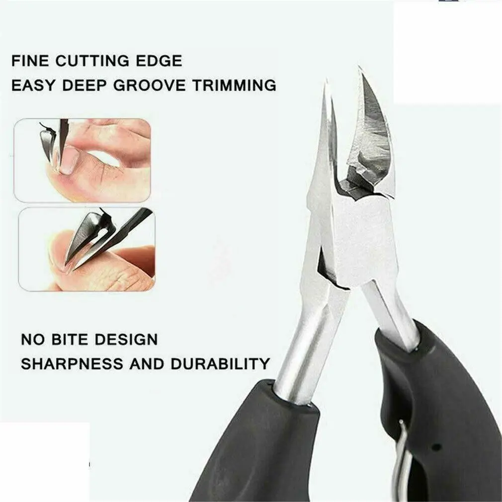 Щипцы для ногтей с толстым носком сверхпрочные профессиональные щипцы из стали