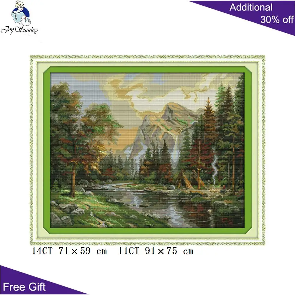 Joy Sunday Scenery Needlework F841 14CT 11CT Counted and Stamped Home Decor The Scenery Of The Suburban Cross Stitch kits
Joy Sunday Scenery Needlework F841 14CT 11CT Counted and Stamped Home Decor The Scenery Of The Suburban Cross Stitch kits