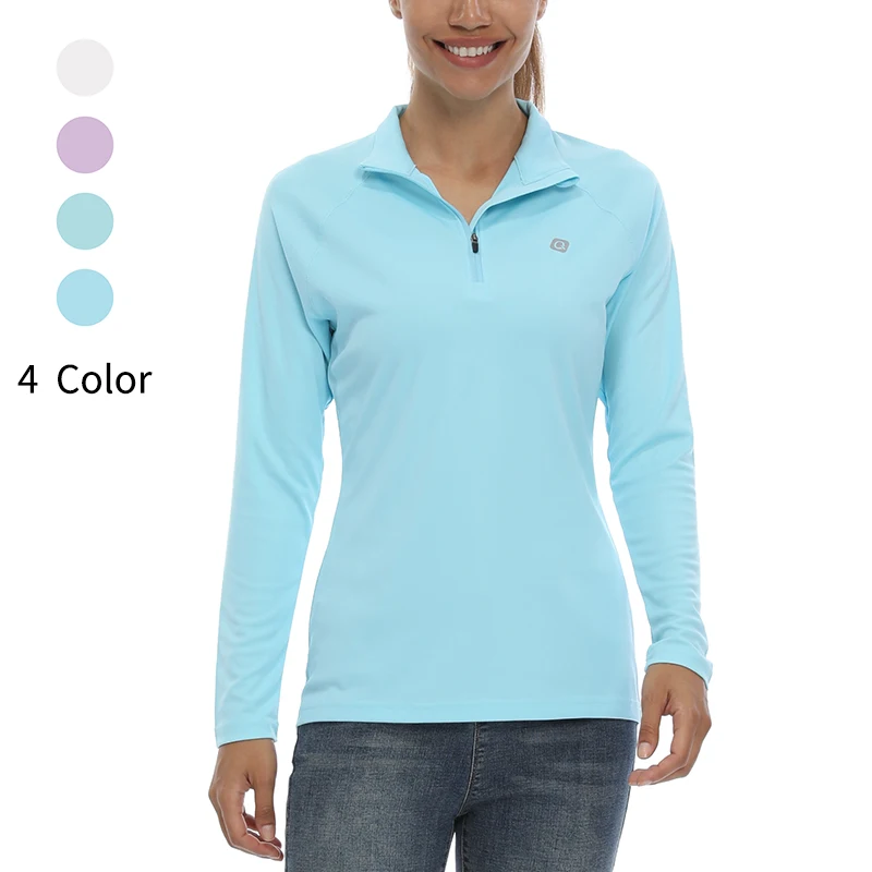 

Women's fitness Shirt Dry Fit Long Sleeve Running Athletic T-Shirt Workout Tops UPF50+ Long Sleeve UV Sun Protection Shirts