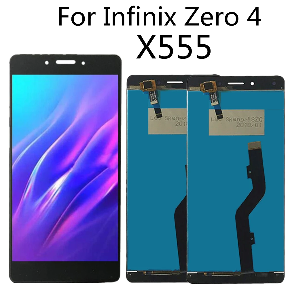 

For For Infinix Zero 4 X555 LCD Display Touch Screen Digitizer Assembly Replacement For For Infinix Zero4 LCD Display