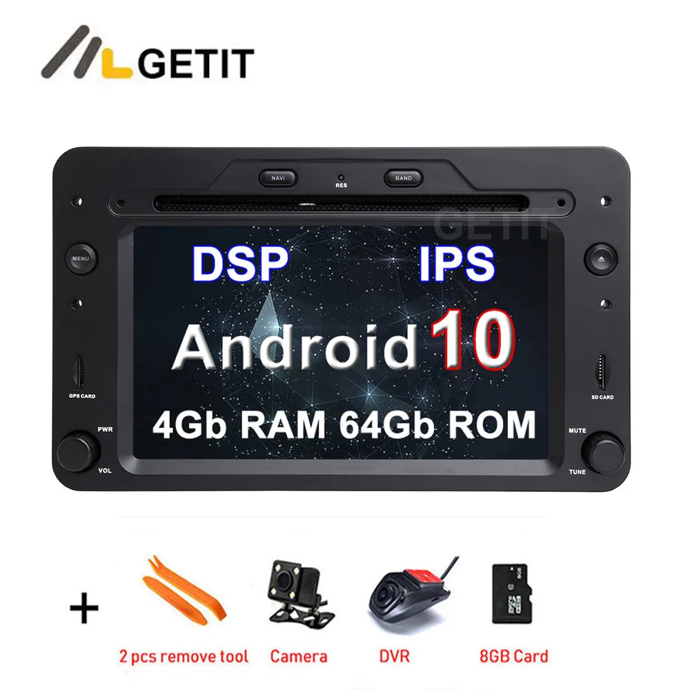 DSP Android 10 Автомобильный dvd стерео Мультимедийный Плеер для Alfa Romeo Spider 159 Brera Sportwagon с