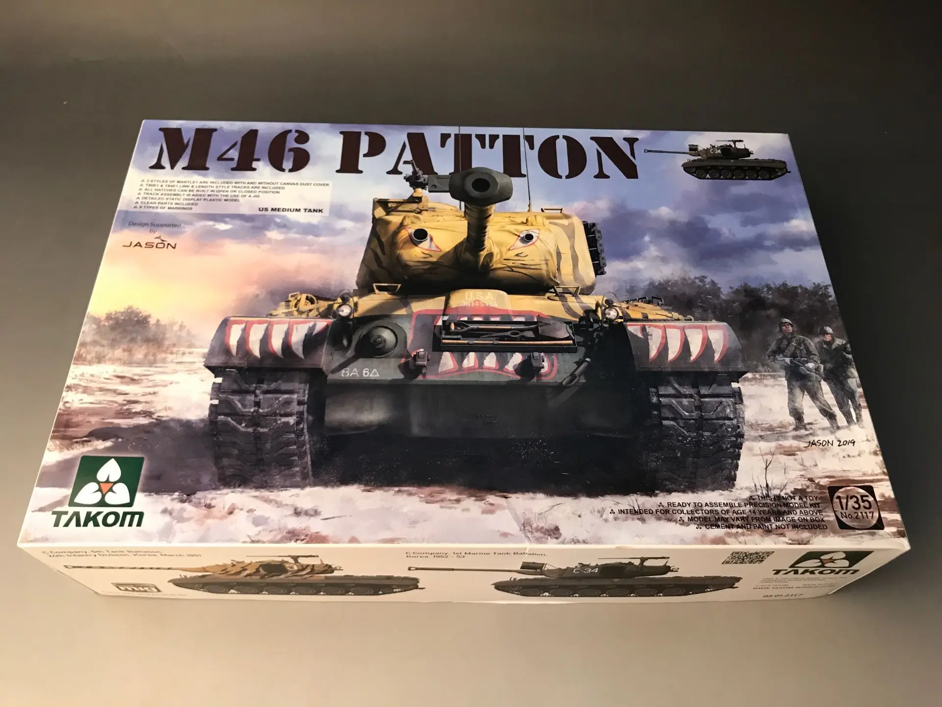 

Takom 1/35 2117 M46 Patton US Medium Tank Model Kit