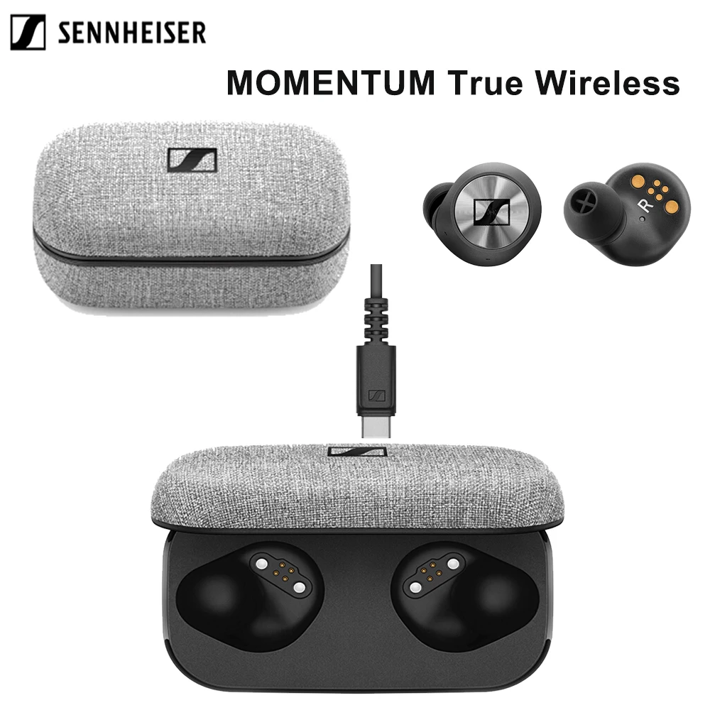 Sennheiser-auriculares MOMENTUM, inalámbricos por Bluetooth, estéreo, HIFI, deportivos, reducción de ruido