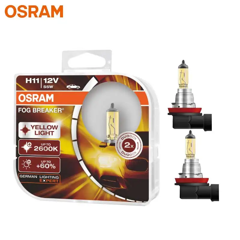 Фото OSRAM противотуманный выключатель H11 Авто головной светильник лампы