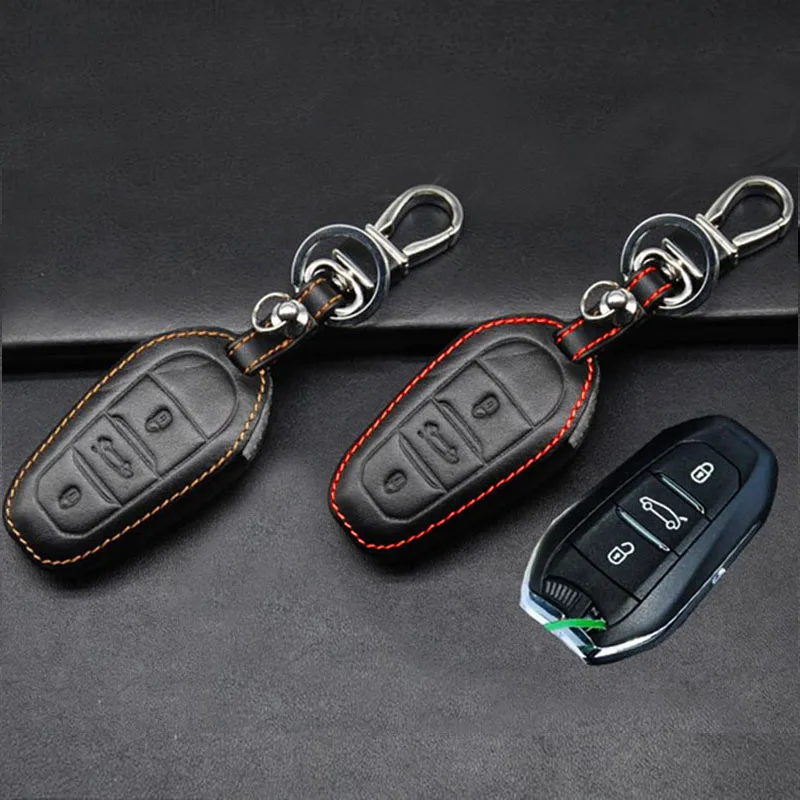 2017 удаленных ключа автомобиля чехол для Citroen C4L DS5 DS6 DS5LS 3 Пуговицы Smart Key Чиан