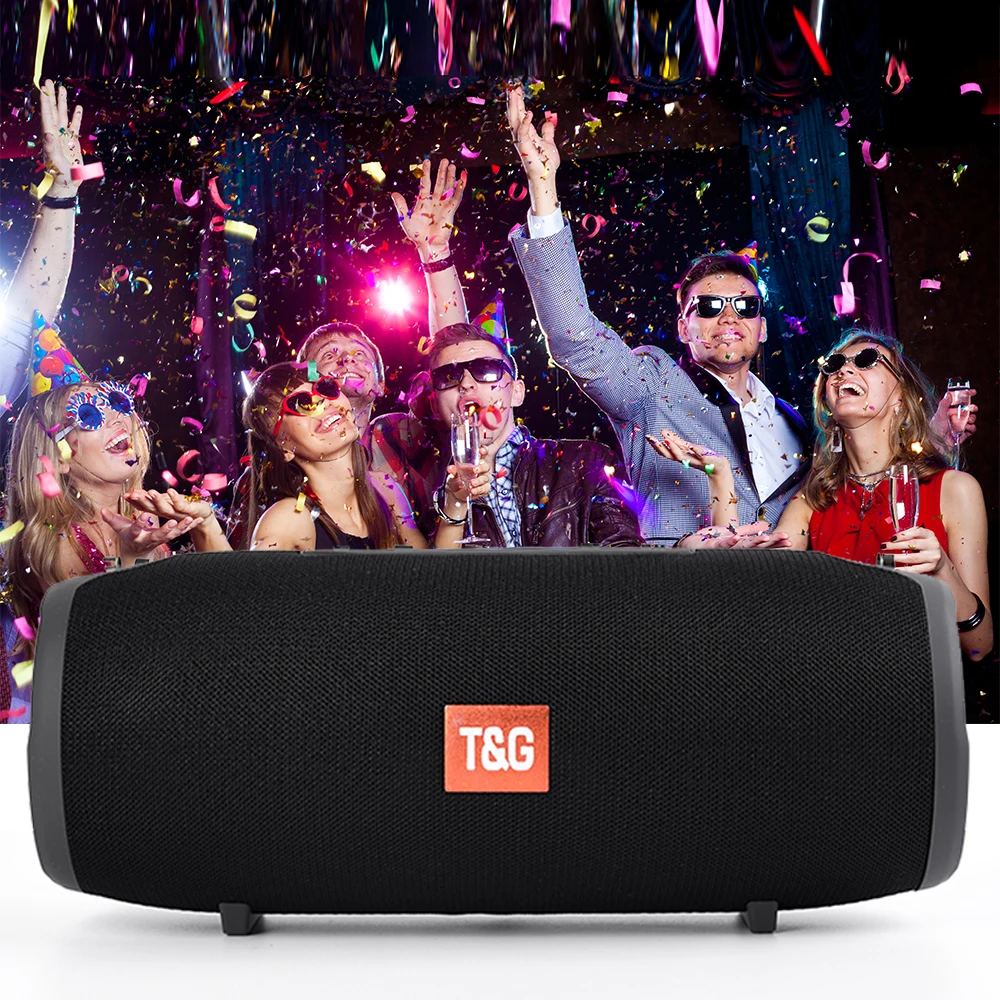

Bluetooth-Колонка TG118 мощностью 40 Вт, Портативная колонка высокой мощности, звуковая панель для компьютера, музыкальный центр, бумбокс, Bluetooth-кол...
