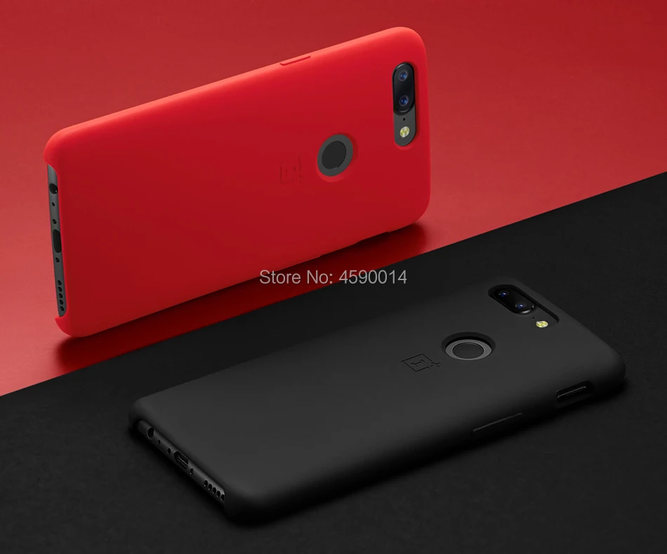 Оригинальная упаковка Oneplus 5T чехол песчаник силиконовый Karbon 1+ 5T Задняя Крышка