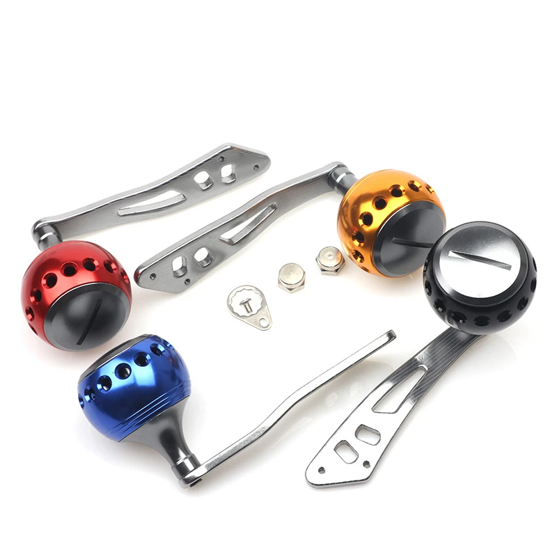 Rompin рыболовная катушка ручка из алюминиевого сплава EVA рокер прочная одиночная