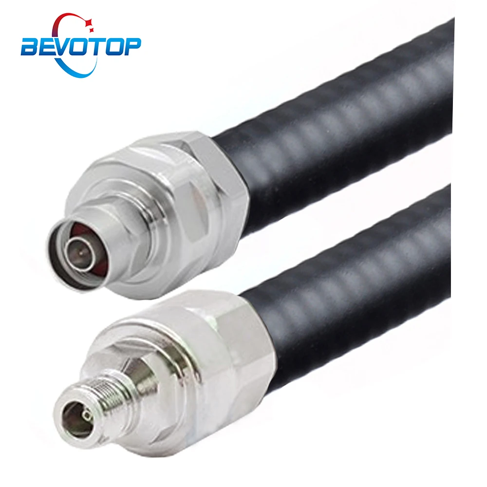 N Male to Female 7/8 фидерная линия 50-22 Jumper 50 ohm RF коаксиальный кабель для усилителя