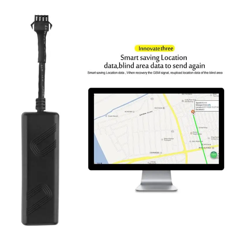 Электрический Скутер gps локатор ABS Электрический автомобиль Противоугонный трекер устройство отслеживания сигнализации для M365 скейтборд Kugou S2 S3 черный