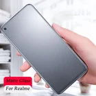 Матовое закаленное стекло для Realme 7 6 X50 Pro C3 X7 Pro V5 5G, защитная пленка для экрана Realme q2 7 6Pro X50Pro