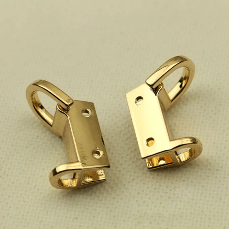 

10 Pcs Handbags Shoulder Metal Sides Hanging Clip Buckles Bag Chain Strap Clasp Hook Hardware Leather Accessories Bag