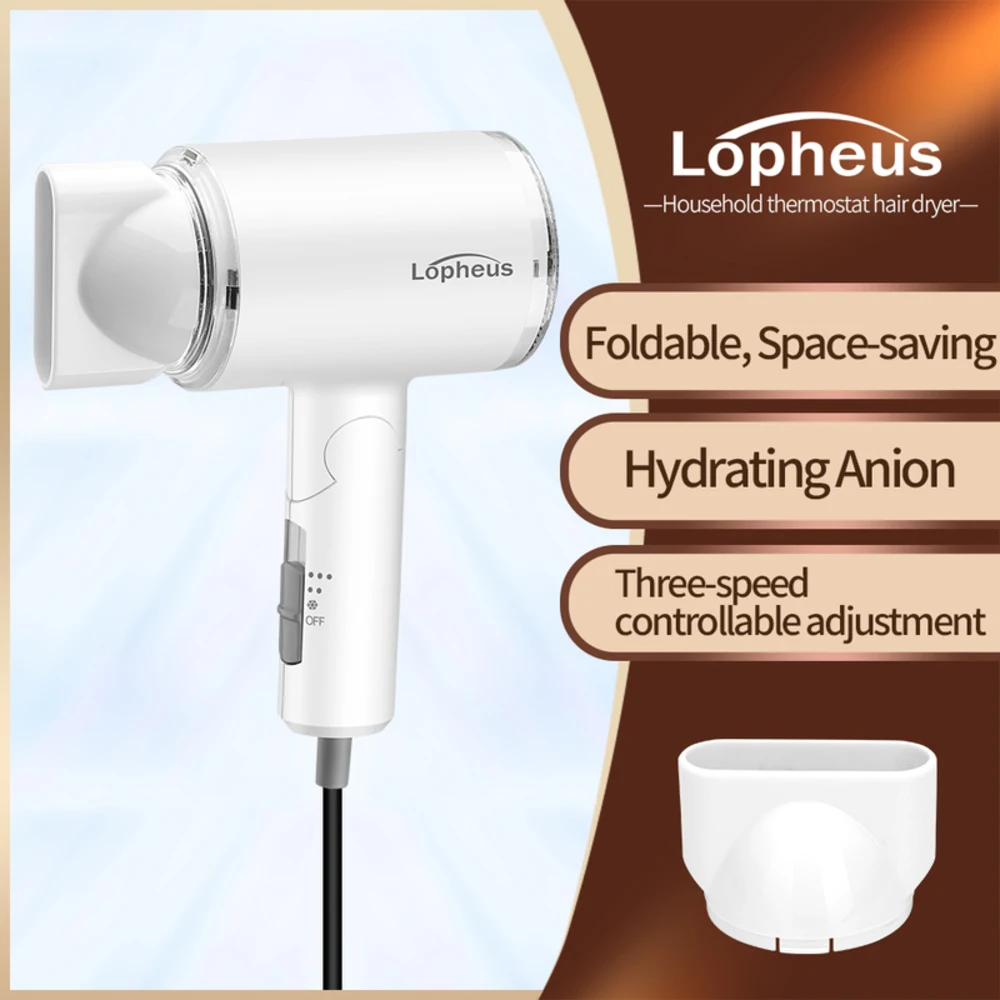 

Anion Hair Dryer Negative Ion hair care Professinal Quick Dry Home 1200W Foldable handle