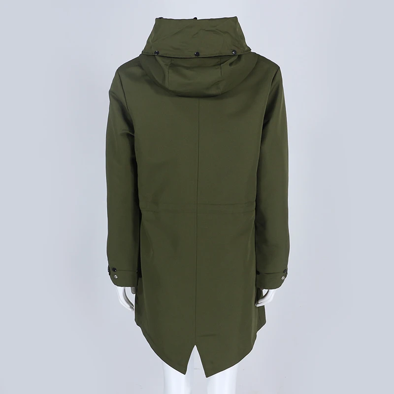 Длинная Водонепроницаемая парка OFTBUY с подкладкой из меха и меховым воротником