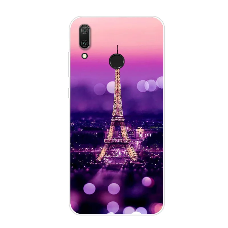 Светло-коричневый Для huawei Y7 чехол Y7 Prime силиконовый чехол мягкий чехол для телефона для huawei Y7 y-7 Y7Prime Y7 Prime чехол Funda - Цвет: Светло-коричневый