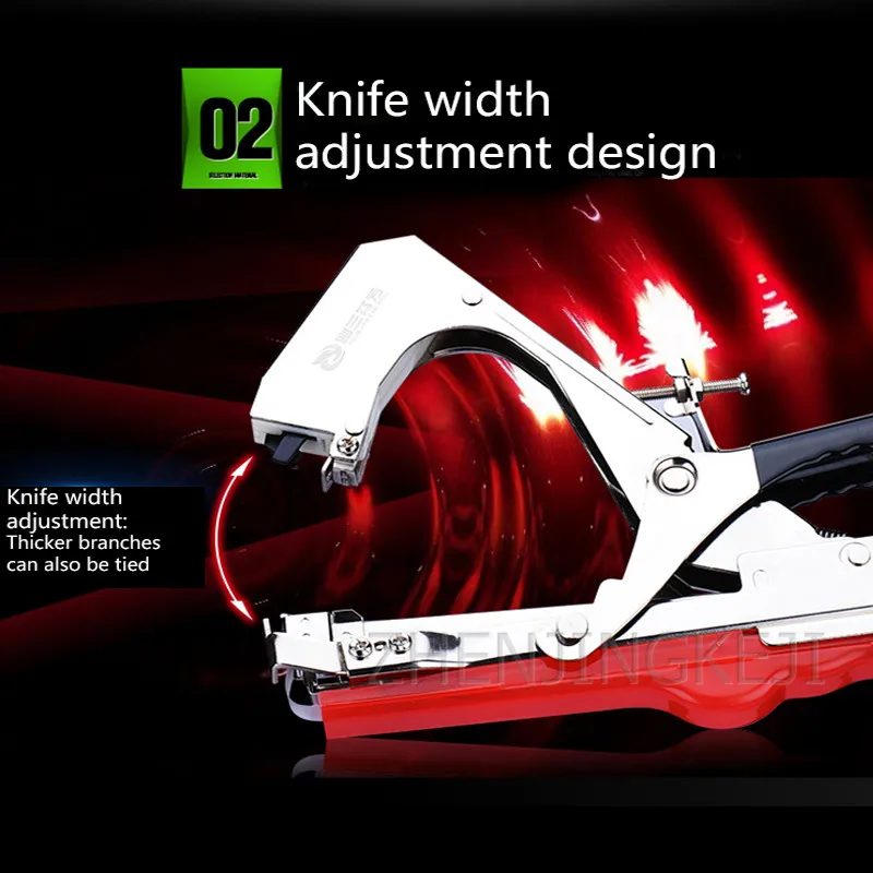 

The New Tied Tomatoes Tied Vine Tie Up Cucumber Tied Branch Grapevine Nail Tape Dispenser Efficient Tie Up Strapping Machine