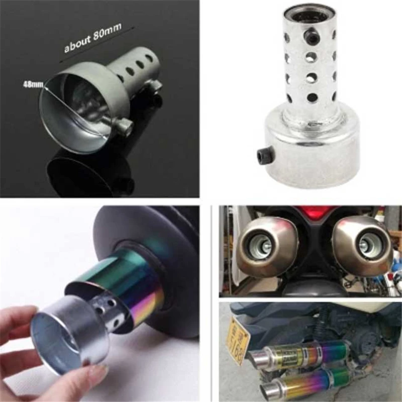 Глушитель для мотоцикла шумоподавление выхлопная труба регулируемый глушитель