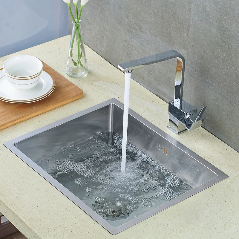 ROVOGO с одной чашей кухонная раковина из нержавеющей стали ручная работа бар или