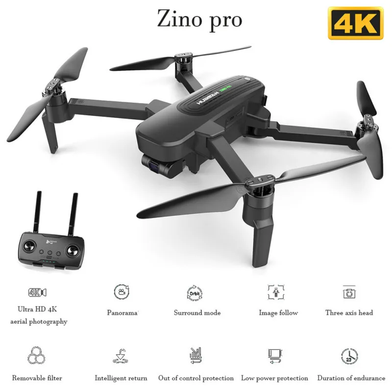 

Zino Pro Intelligent 4k Drone Long-distance Image Transmission Hd Aerial Photography Long Battery Life Smart Return Drone