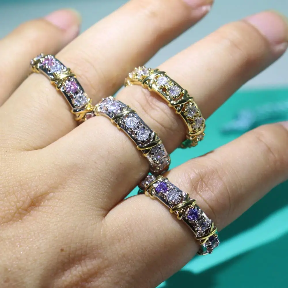 91% Off выгодное предложение брендовые Роскошные ювелирные изделия 10KT белого