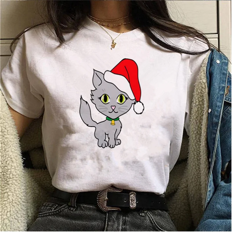 

Ladies Fashion Graphics Cute T-Shirt Ladies Fun Top Christmas T-Shirt Clothing Mayos Ladies T-Shirt Merry Christmas T-Shirt