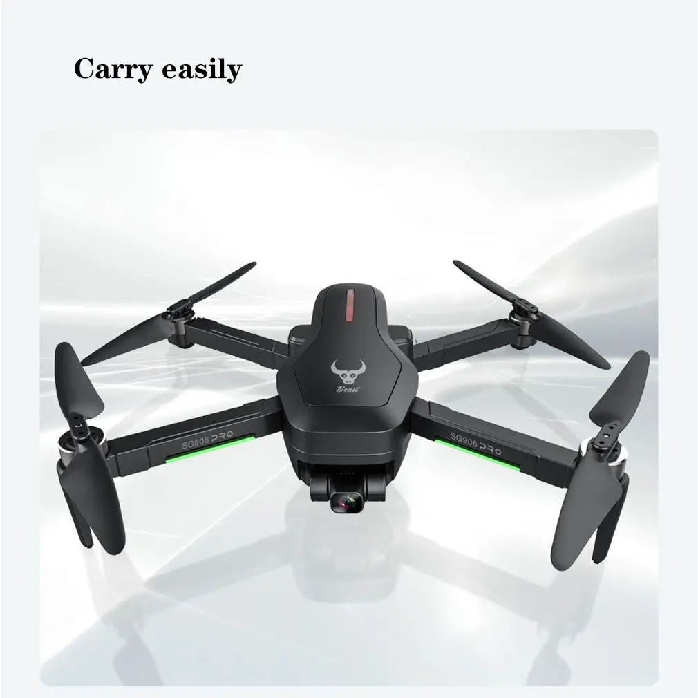 2020 Новый SG906 Pro Радиоуправляемый Дрон GPS с Wifi FPV 4K HD камерой двухосный