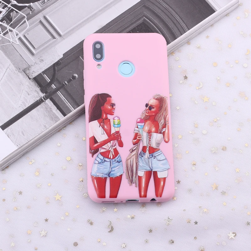 Для huawei Honor Коврики 10 20 Nova P20 P30 P умная Мода queen стильный Париж, для девушек; сезон лето для путешествий, для конфет силиконовый чехол для телефона - Цвет: 11