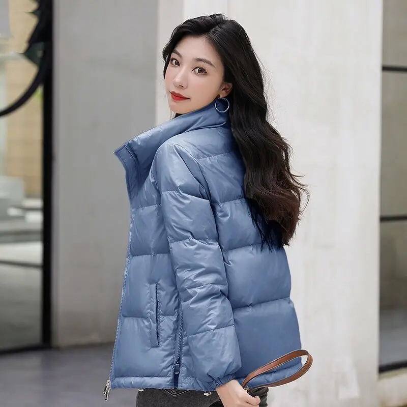 Female Autumn Winter Jacket 2021 Women New Coat Down Cotton Women Short Fashion All-match Small Padded Jacket Short Coat Loose C
