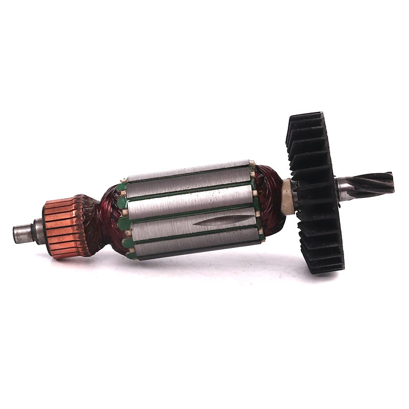 AC220 240V Armature Замена для Makita HR2410 Электрический молотковый Ротор 6 зубьев 2410 ротор