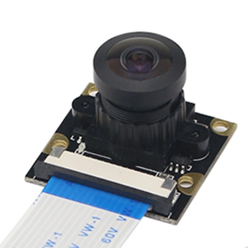 

5MP 160 Degree Fisheye Lens 1080P Wide Angle Night Focal Adjust Camera for Raspberry Pi 4/Pi 4B/3B+/3B H052