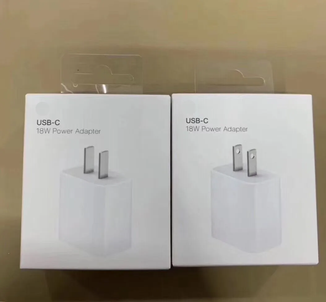 EU US 18 Вт Быстрая зарядка PD зарядное устройство USB-C кабель для Apple iPhone 11 Pro 8 Plus XR XS Max iPad usb type C адаптер питания